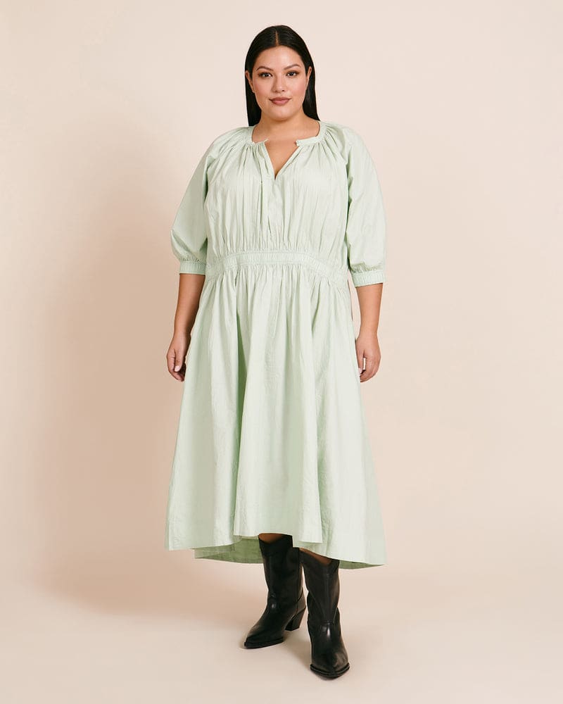 Plus size mint green dress outlet